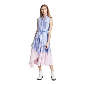 Derek Lam 10 Crosby Nerioa Dip Dye Dress